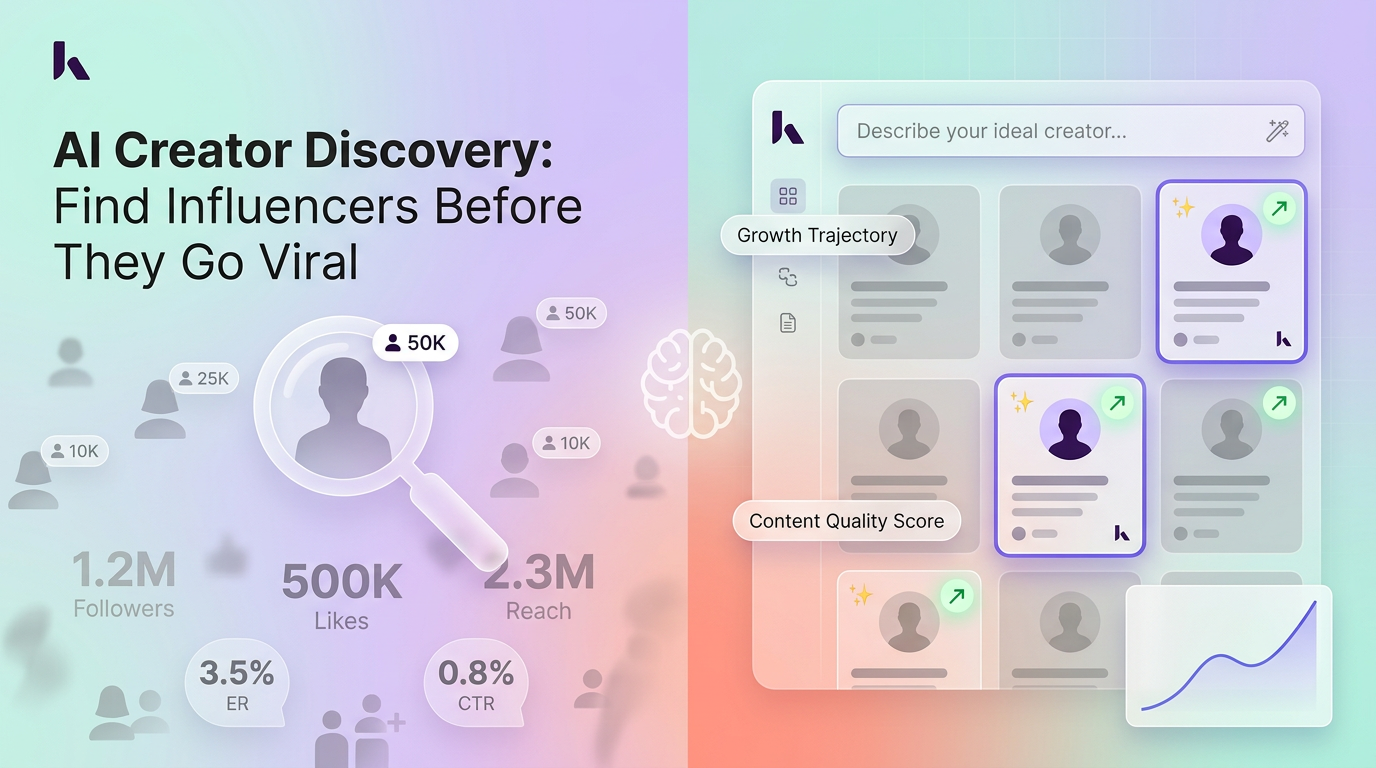 AI Creator Discovery: Find Influencers Before They Go Viral