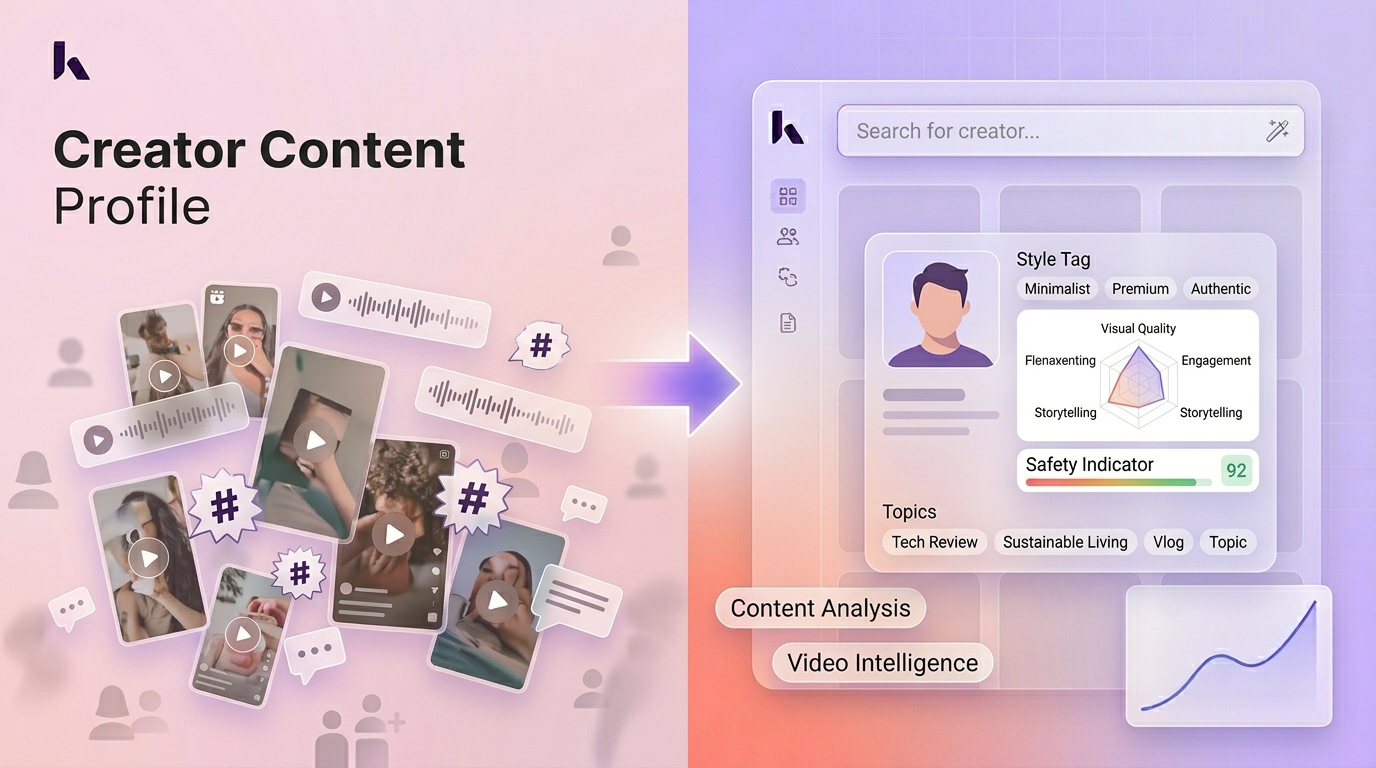 Qu'est-ce qu'un Creator Content Profile ? L'analyse de contenu influenceurs expliquée